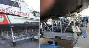 Carros para remolques de barcos a motor