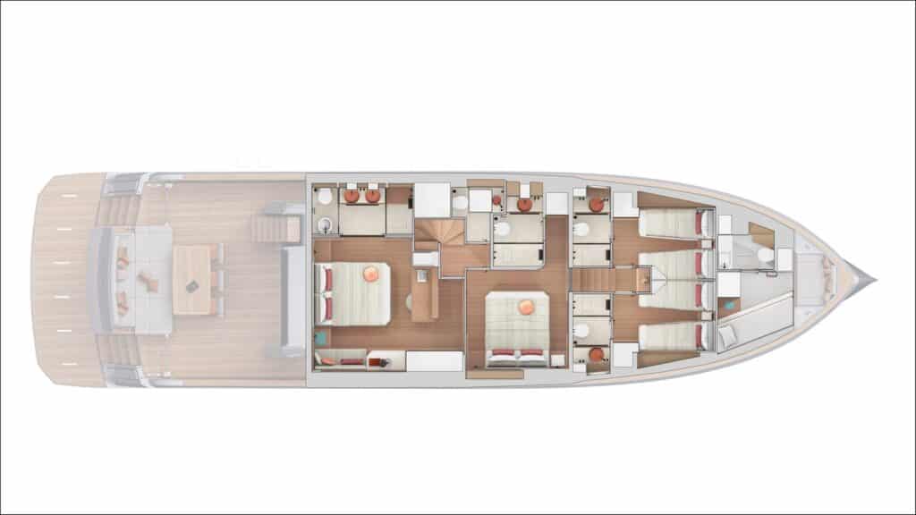 Pardo Endurance 72 layout